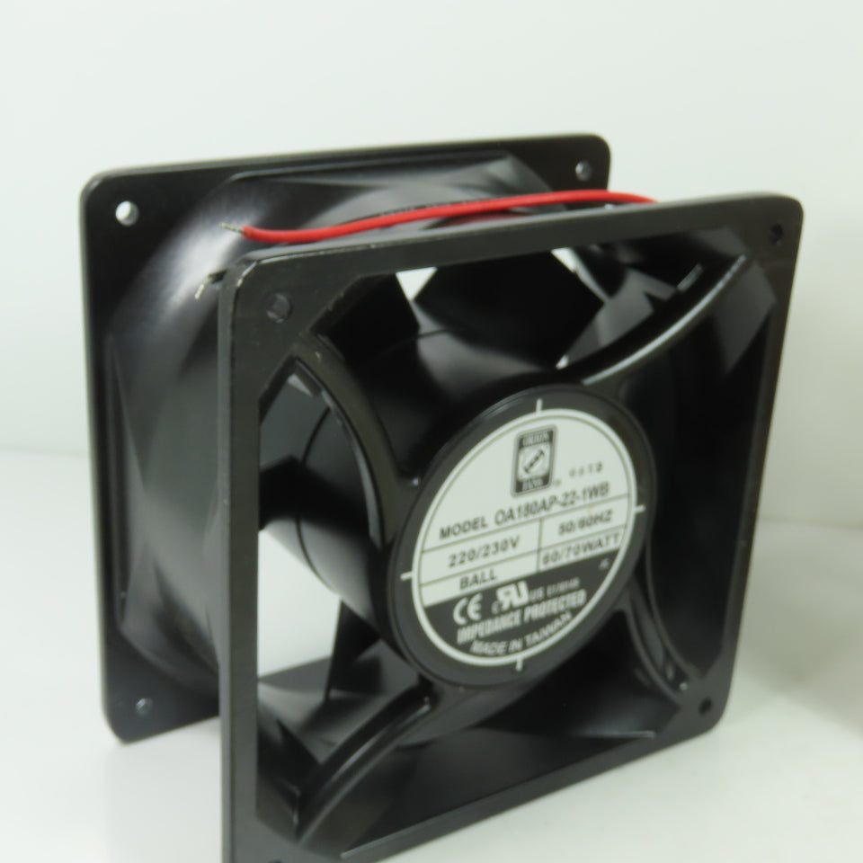 Orion Fans OA180AP-22-1WB Axial Cooling Fan 220/230V 50/60Hz 60/70W