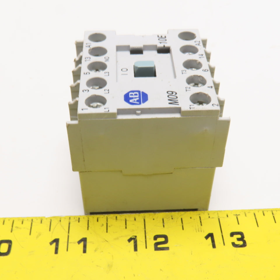 Allen Bradley 100-MO9ND3 Mini Contactor 600VAC 12A 110/120V Coil