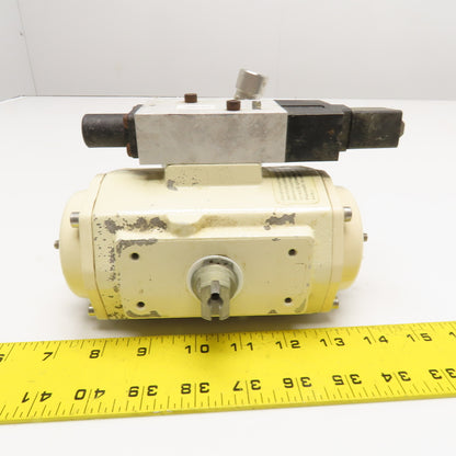 El-O-Matic ESA-40-4/A 2" Tri Clamp Sanitary Butterfly Valve Actuator 24VDC Coil