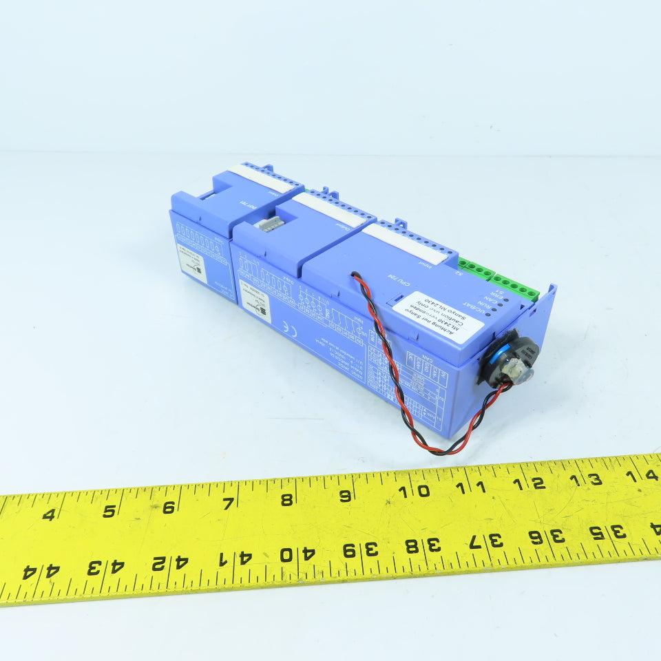 Selectron CPU 724 PLC Processor Module Rev D + DOT 701 Digital Output Unit