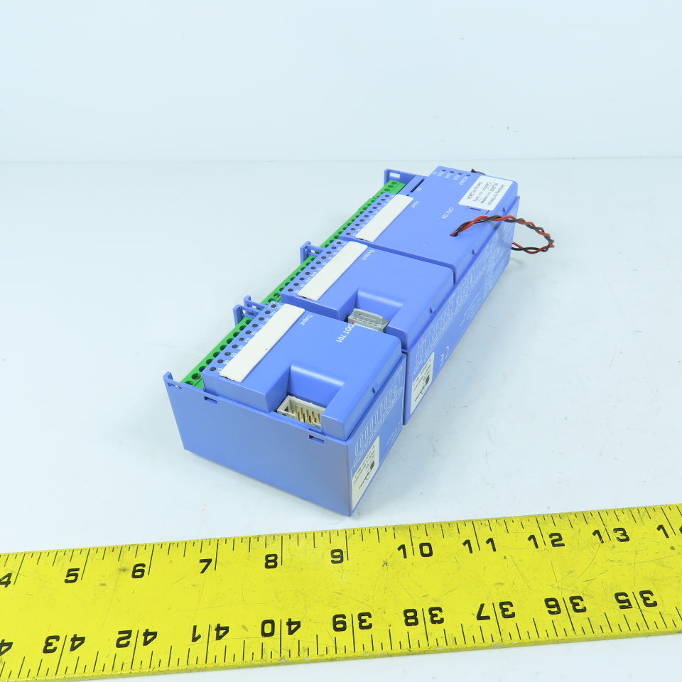 Selectron CPU 724 PLC Processor Module Rev D + DOT 701 Digital Output Unit