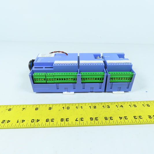 Selectron CPU 724 PLC Processor Module Rev D + DOT 701 Digital Output Unit