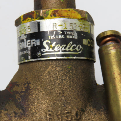 Sterlco R-152-F Self Modulating Temperature Regulating Valve 85-125°F