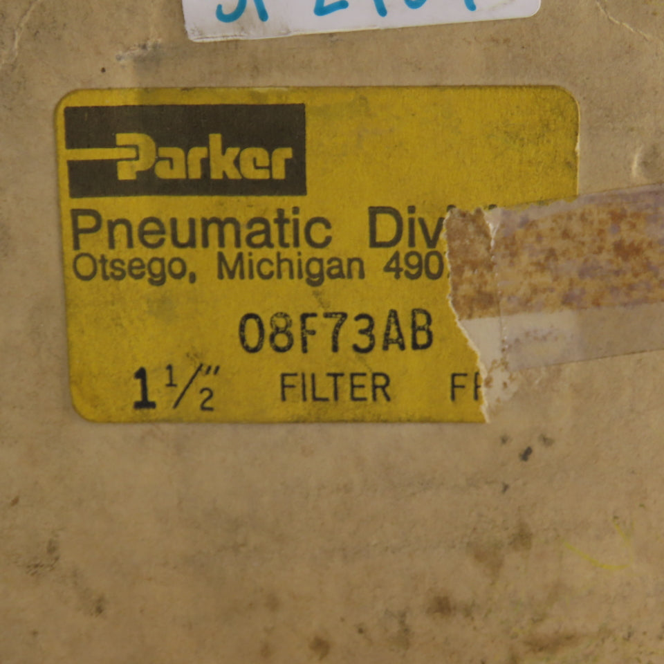 Parker 08F73AB Pneumatic Filter 1-1/2" NPT 250 PSI 175F