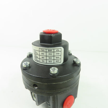 Fairchild 20732 Pneumatic Volume Booster 1:3 Ratio 250 PSI Max Supply