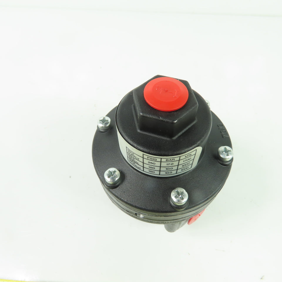Fairchild 20732 Pneumatic Volume Booster 1:3 Ratio 250 PSI Max Supply