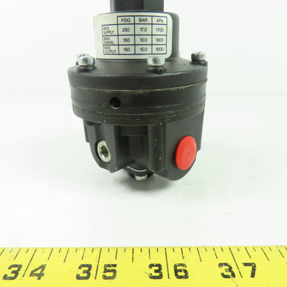 Fairchild 20732 Pneumatic Volume Booster 1:3 Ratio 250 PSI Max Supply
