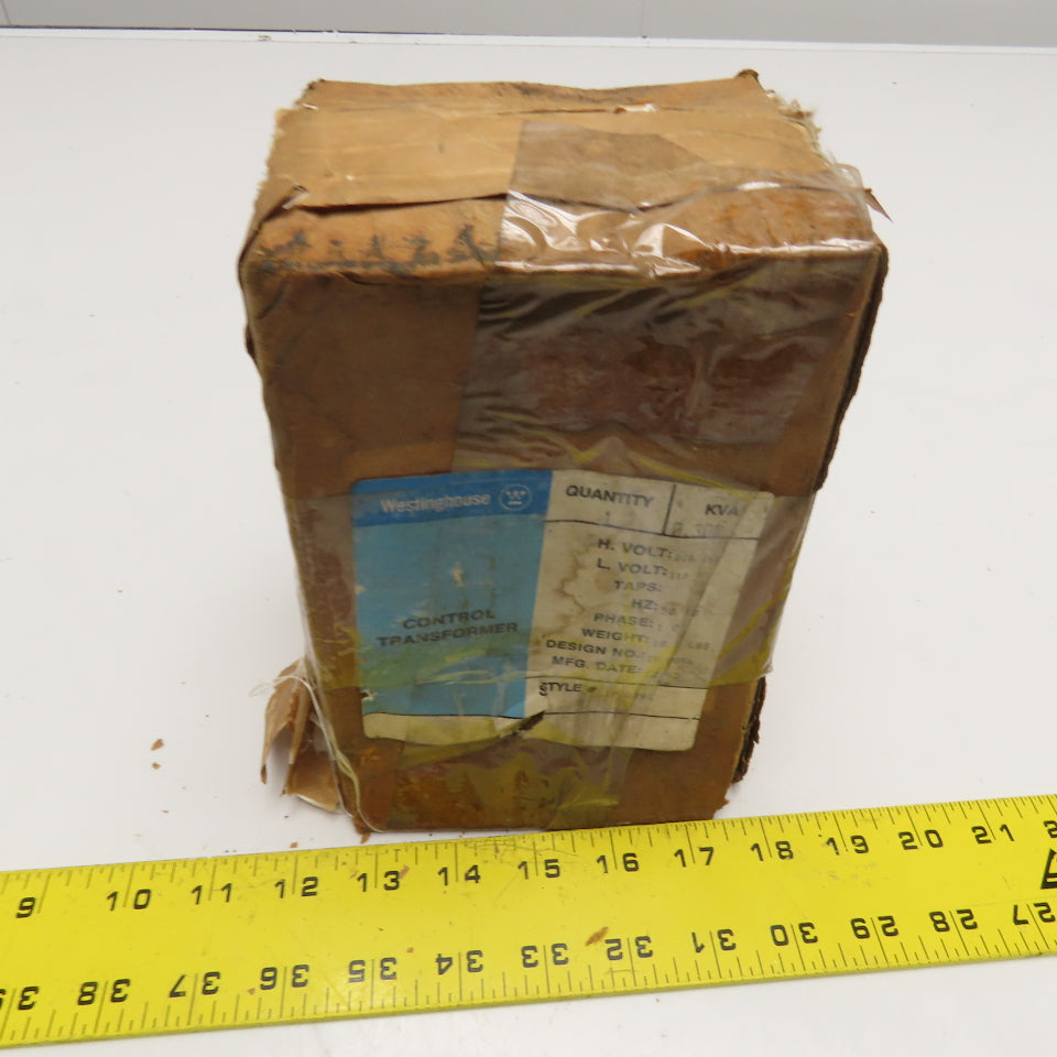 Westinghouse 1F0896 230/460V Pri 115V Sec 0.300kVa 1Ph Transformer NOS
