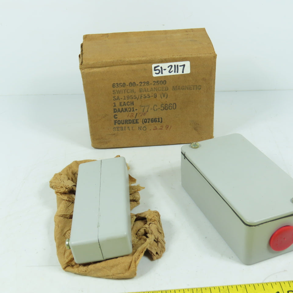 Fourdee 6350-00-228-2500 SA-1955/FSS-9(V) Balanced Magnetic Switch