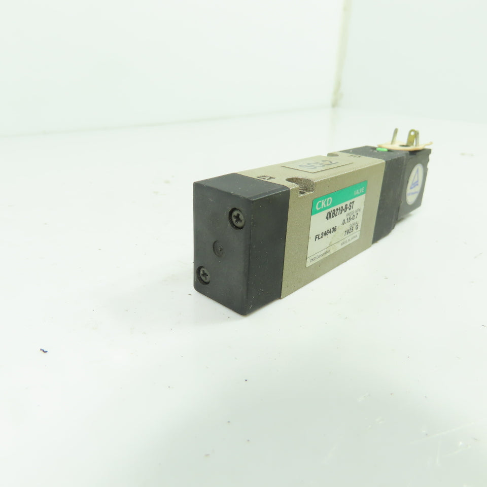 CKD 4KB219-B-ST Solenoid Valve DC 24V 0.15-0.7 MPa