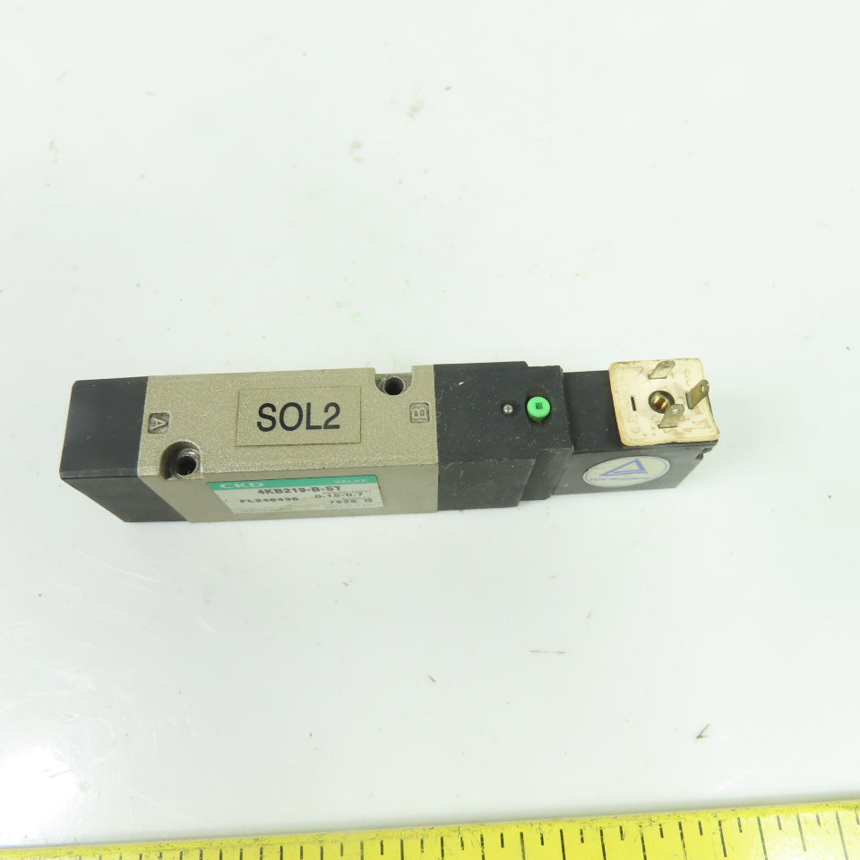 CKD 4KB219-B-ST Solenoid Valve DC 24V 0.15-0.7 MPa