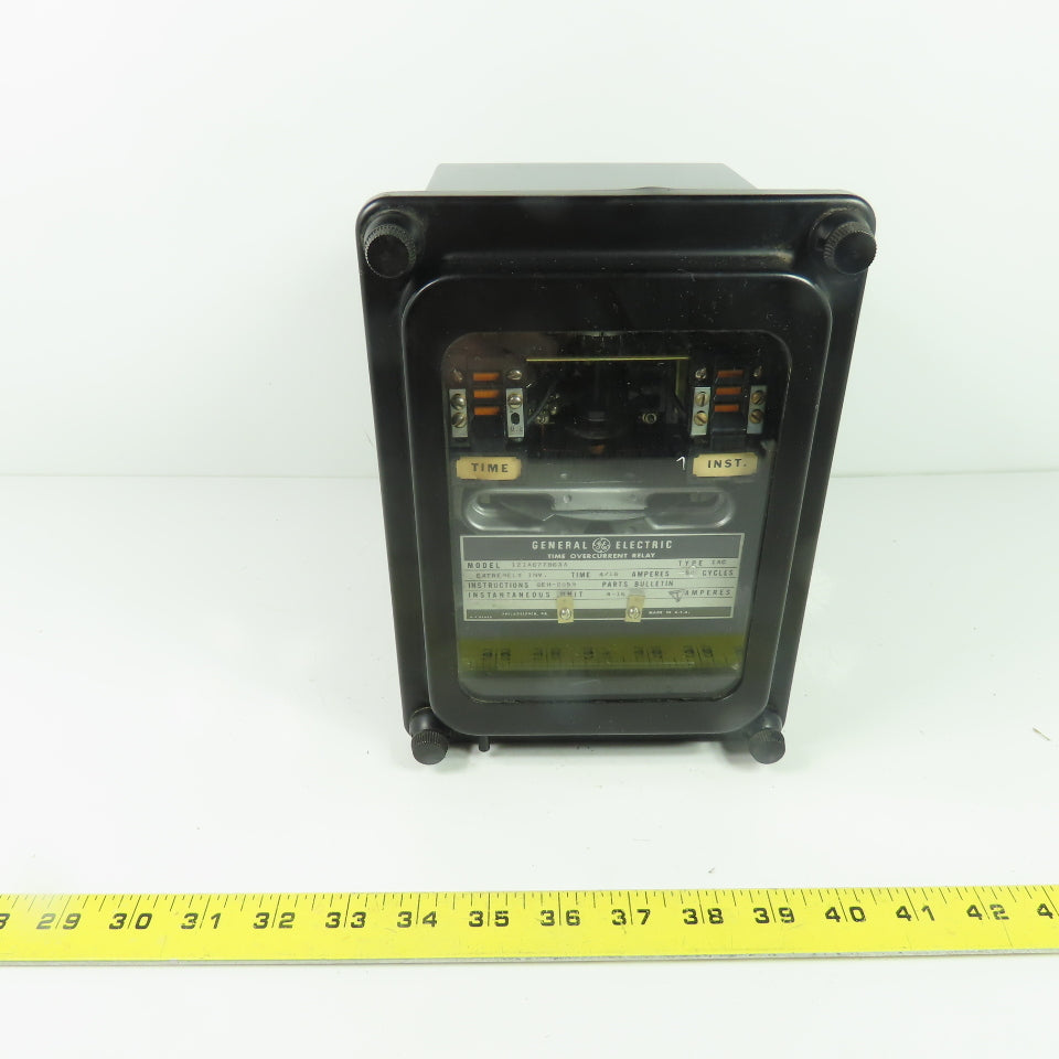 General Electric 12IAC77B63A Type IAC Time Overcurrent Relay 4/16 Amps 60 Cycles