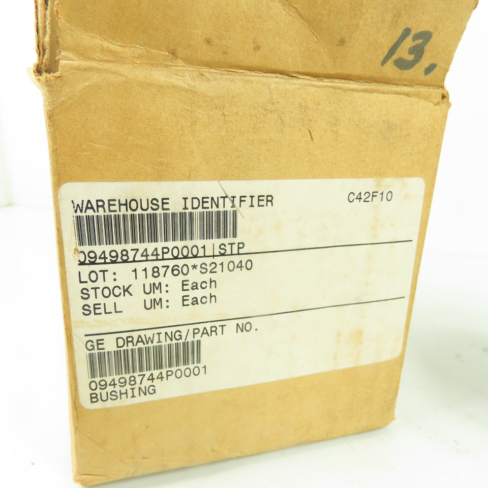 General Electric 09498744P0001 Split Flanged Bronze Bushing 3-3/4" OAL
