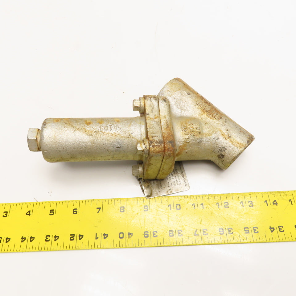 Edward Fig 338Y 1" Buttweld Y Strainer Class 3600 1500PSI