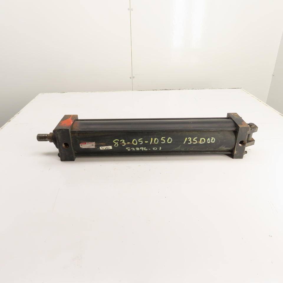 Hanna MP13ACC Pneumatic Cylinder 4" Bore 19" Stroke Clevis Mount