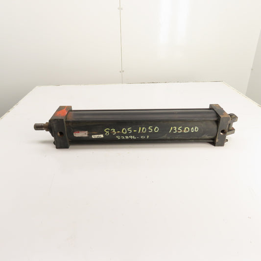 Hanna MP13ACC Pneumatic Cylinder 4" Bore 19" Stroke Clevis Mount