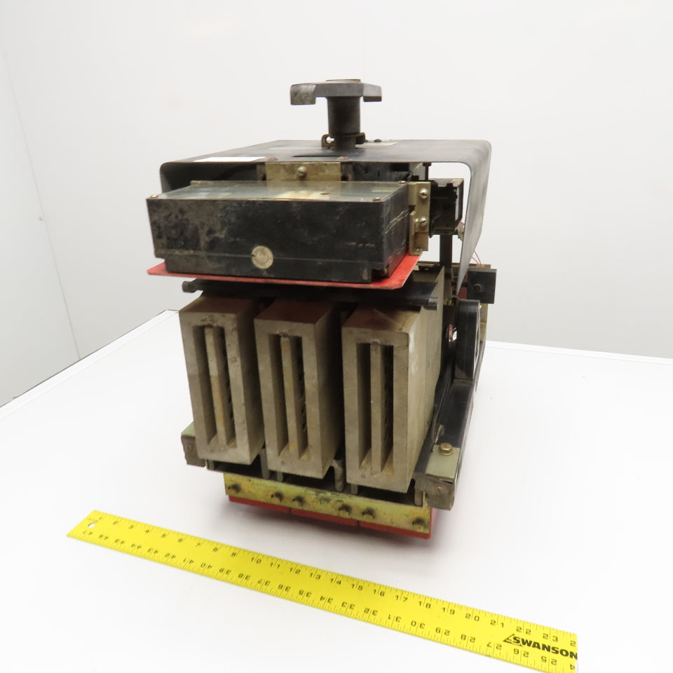 Allis Chalmers LA-25A 600V 600A Air Circuit Breaker W/ Digitrip RP6A06A060