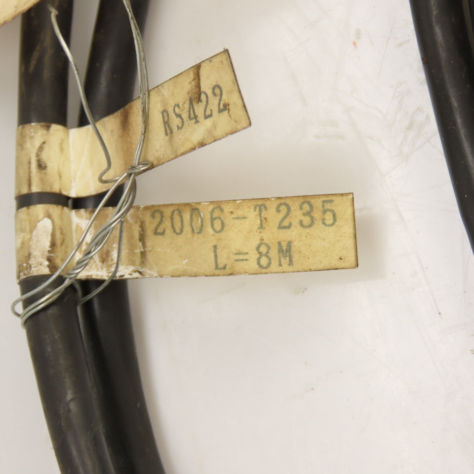Fanuc 2006-T235 RS422 Communication Cable 8M DA15 to 20-Pin Honda