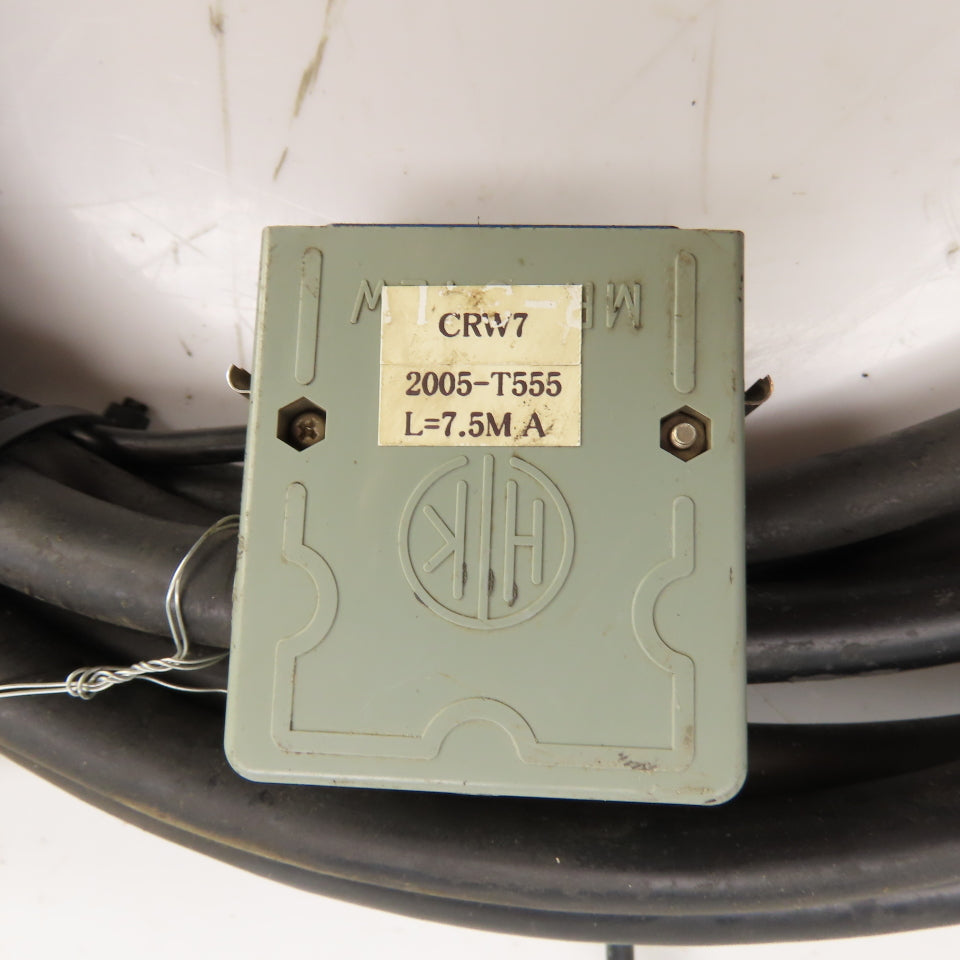 Fanuc 2005-T555 Connection Cable Honda CRW7 Connector 7.5 Meters