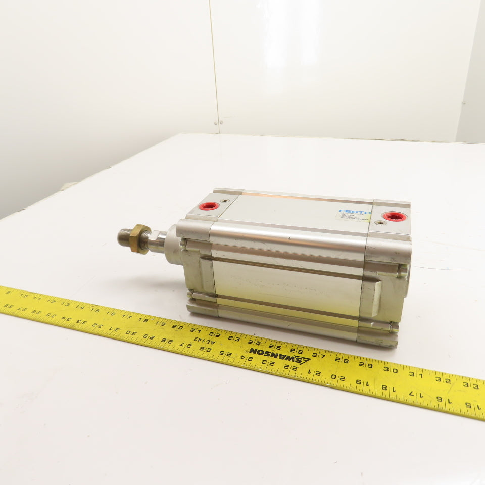 Festo DNC-125-100-PPV-A Double Acting Pneumatic Cylinder 125mm Bore 100mm Stroke