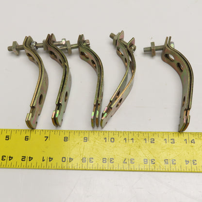 Kindorf C-105 3-5/8" OD Rigid IMC Conduit Strut Clamp Lot Of 5