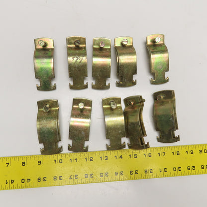 Kindorf C-106 2-1/8" OD Rigid IMC Conduit Strut Clamp Lot Of 10