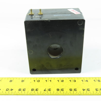 Westinghouse 3486C98H12 Current Transformer 200:5 Ratio 600V 50-400Hz