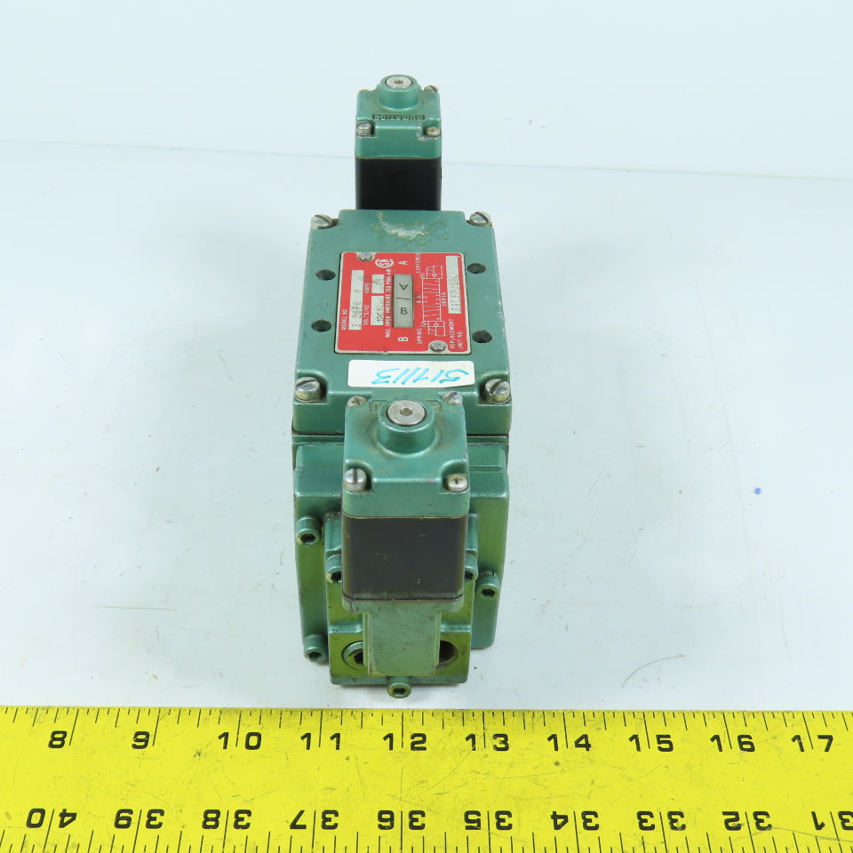 Numatics 33DSP600K Double Solenoid Pneumatic Air Control Valve 120V