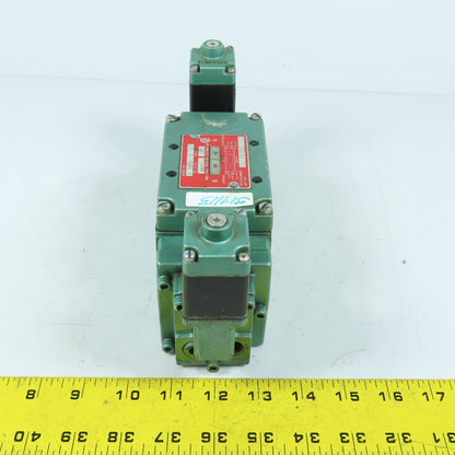 Numatics 33DSP600K Double Solenoid Pneumatic Air Control Valve 120V