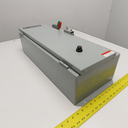 GE CR308B6**2PAAAAA 300 Line Size 0 Combination Starter 600VAC 120V Coil
