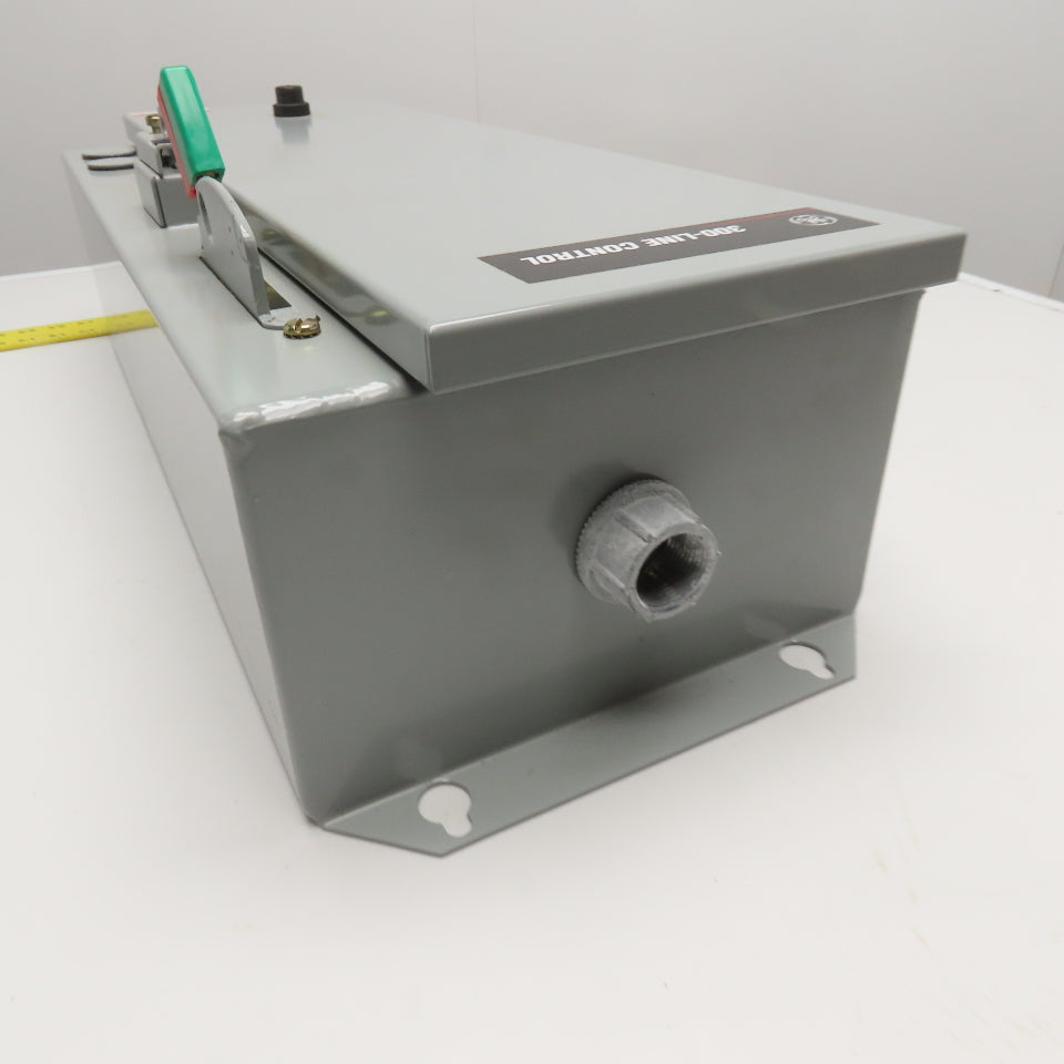 GE CR308B6**2PAAAAA 300 Line Size 0 Combination Starter 600VAC 120V Coil