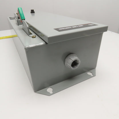 GE CR308B6**2PAAAAA 300 Line Size 0 Combination Starter 600VAC 120V Coil