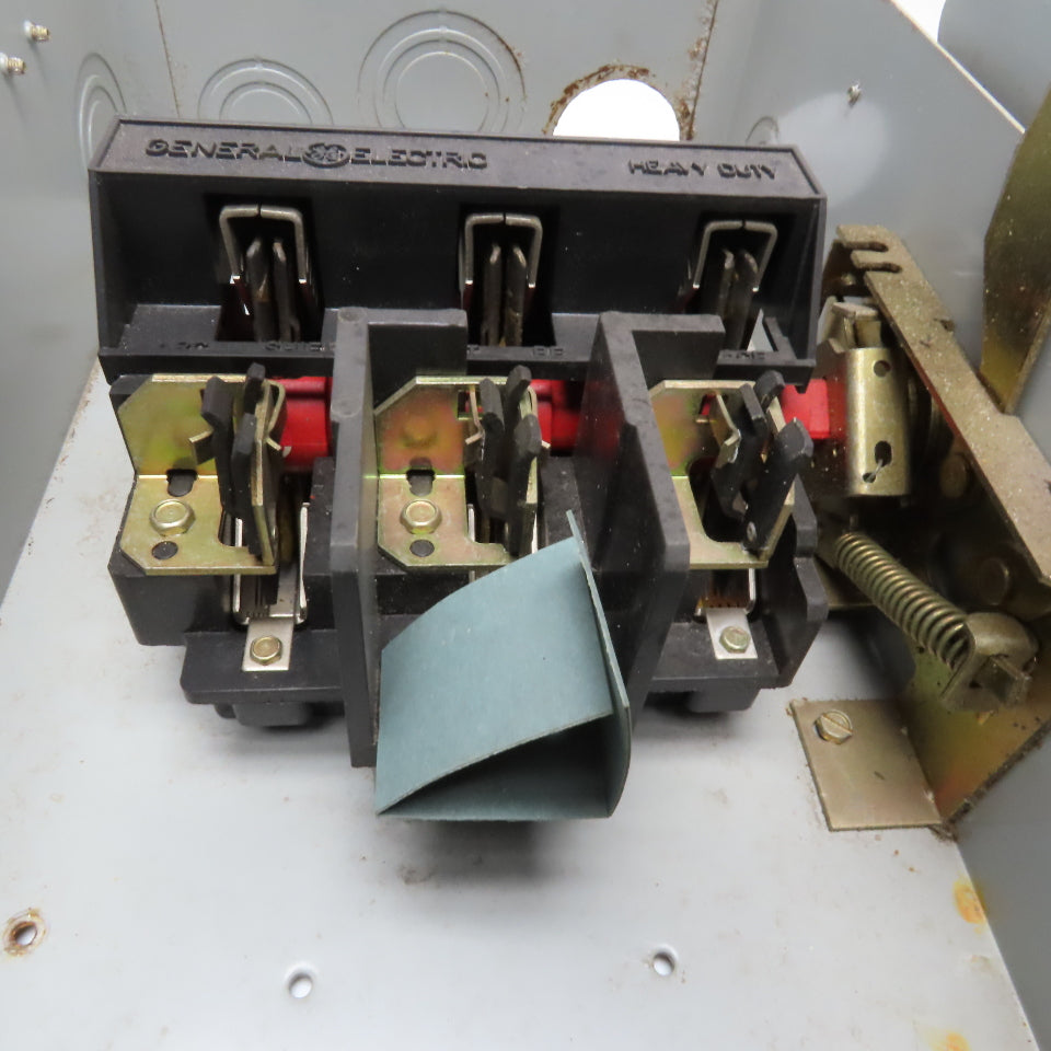 General Electric TH3363 100A 600V Fuses Safety Disconnect Switch