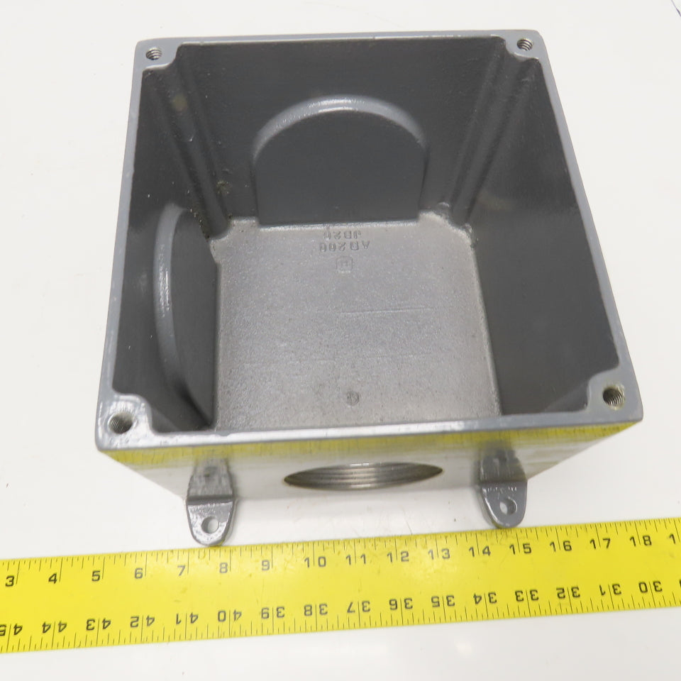 Russellstoll 7144WR 250V/600VAC 200A 4P 4W Reverse Service Receptacle