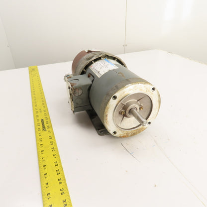 Marathon 9VL56T17F5358A 1-1/2HP Electric Motor 230/460V 1725RPM 56HC w/ Brake