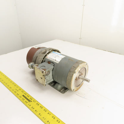 Marathon 9VL56T17F5358A 1-1/2HP Electric Motor 230/460V 1725RPM 56HC w/ Brake