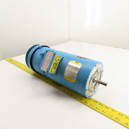 Milnor 39T015AAU/63 1.5HP Electric Motor 3Ph 200-480V 56C Frame 1725RPM W/Brake