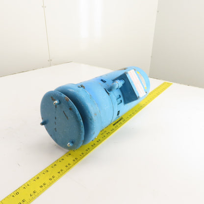 Milnor 39T015AAU/63 1.5HP Electric Motor 3Ph 200-480V 56C Frame 1725RPM W/Brake