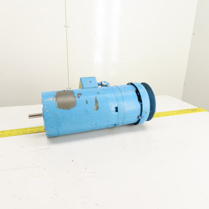 Milnor 39T015AAU/63 1.5HP Electric Motor 3Ph 200-480V 56C Frame 1725RPM W/Brake