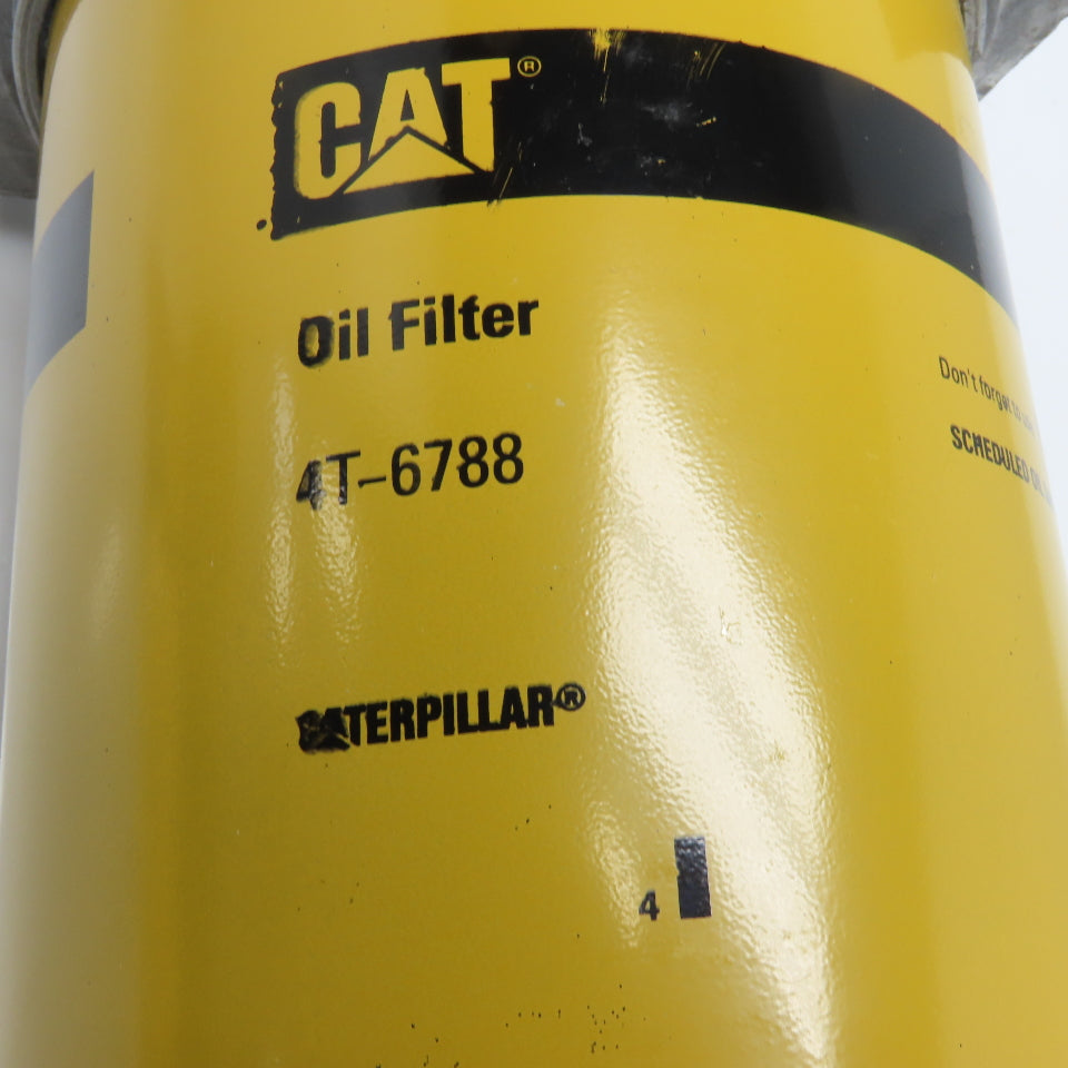 Cat 6E5534 Hydraulic Spin On Filter Cap & 4T-6788 Filter