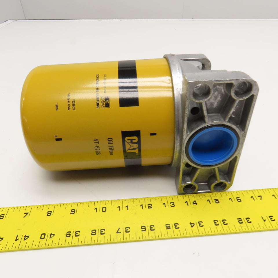 Cat 6E5534 Hydraulic Spin On Filter Cap & 4T-6788 Filter
