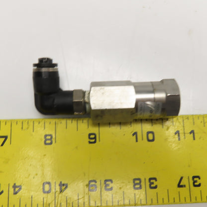 CV-202J-32 G1/4 Inline Stainless Steel Check Valve