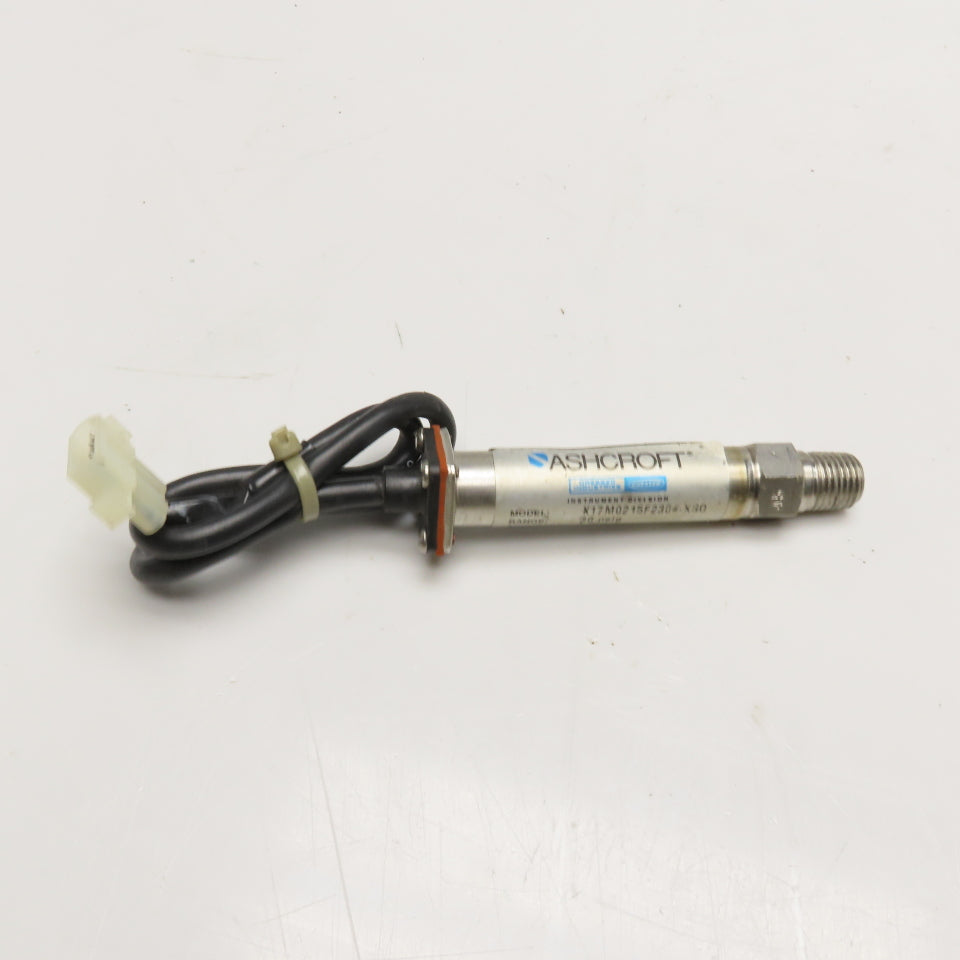 Ashcroft K17M0215F230#XS0 1/4"NPT 30PSI 10-36VDC Pressure Transducer