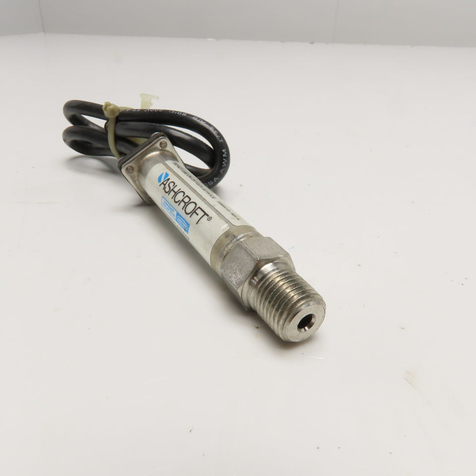 Ashcroft K17M0215F215#-XS0 1/4" NPT 15PSI 10-36VDC Pressure Transducer