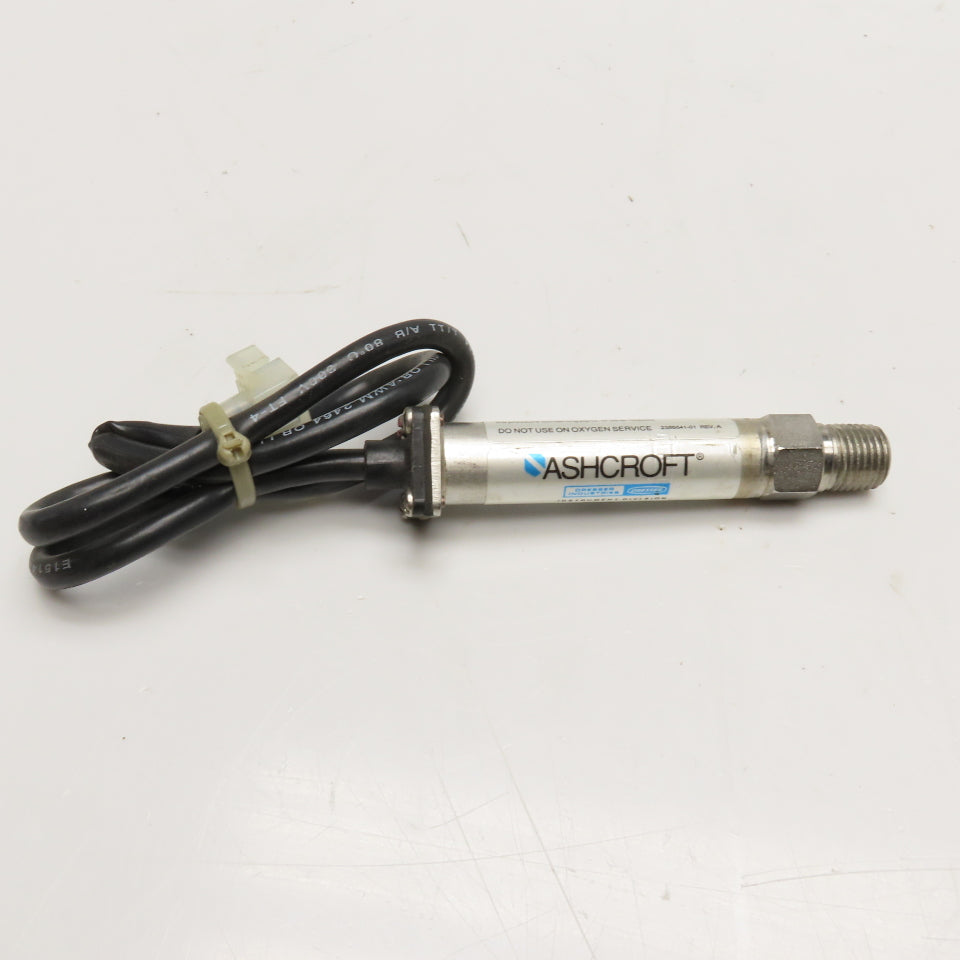 Ashcroft K17M0215F215#-XS0 1/4" NPT 15PSI 10-36VDC Pressure Transducer