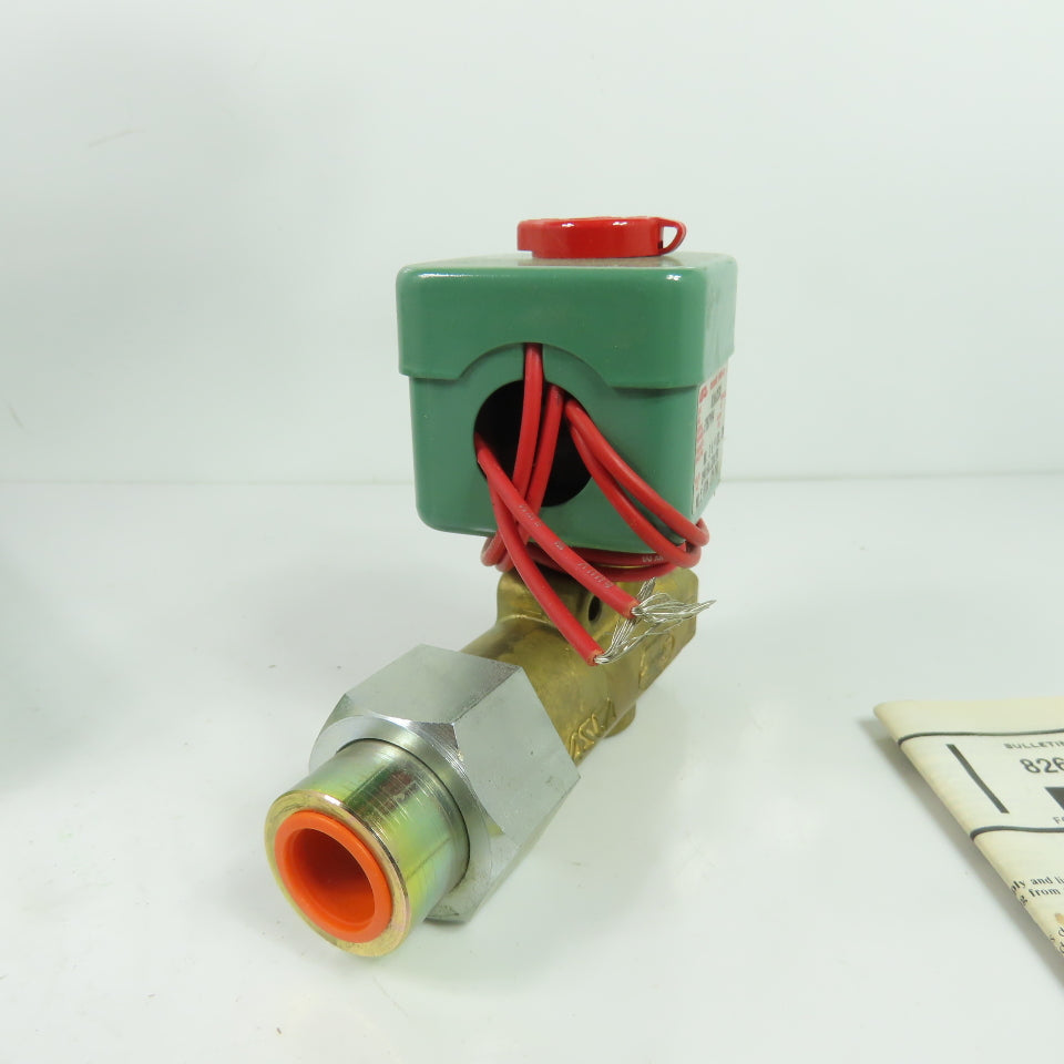 ASCO 8266D53V 1/2" 2-Way Solenoid Valve 240/220V 200 PSI