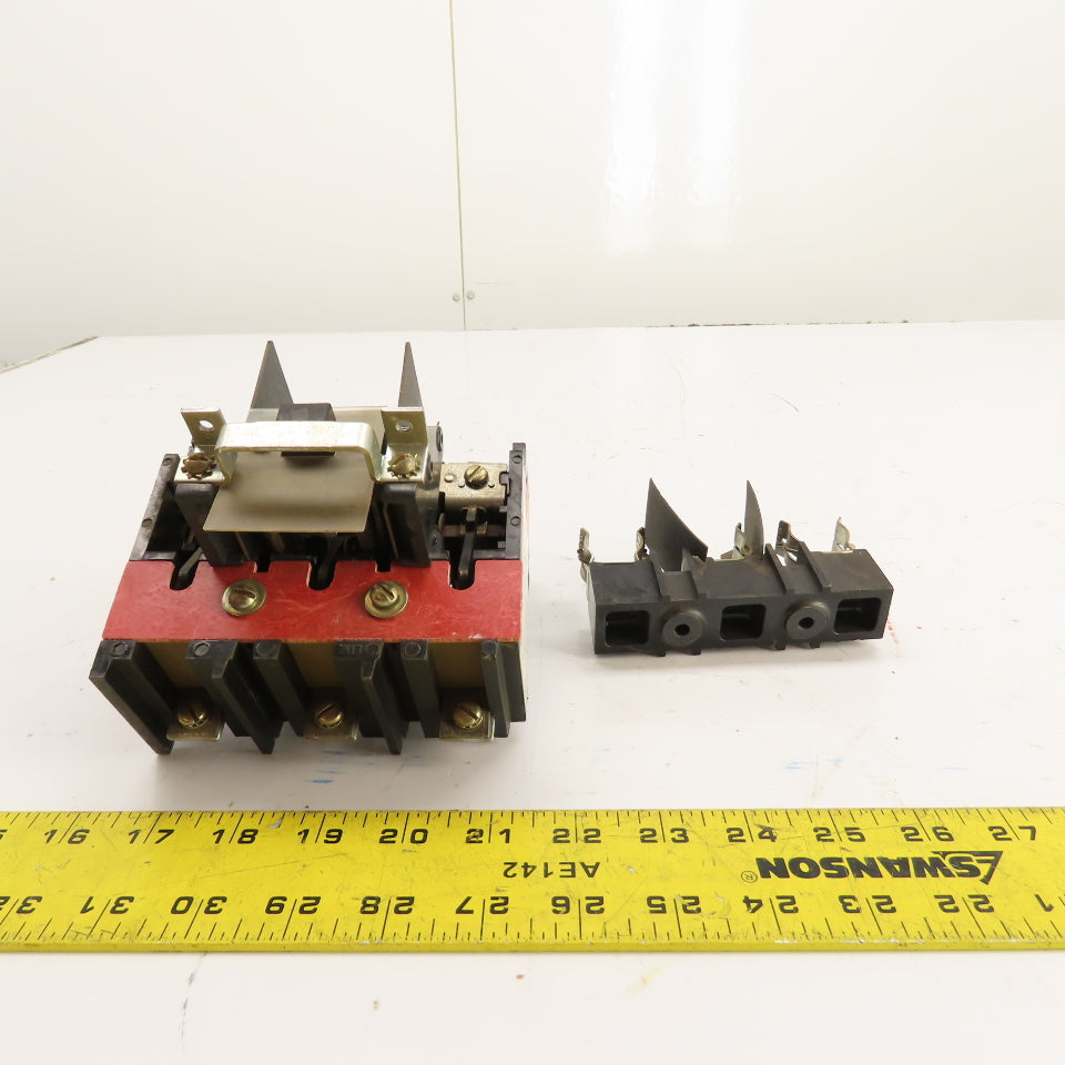 Westinghouse 1230C28G02 DS26U 60A 3-Pole Fusible Safety Disconnect Switch 600VAC