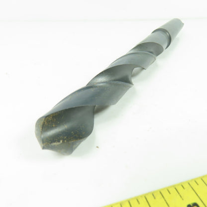 22.0 M/M 22mm HSS Morse Taper Shank Twist Drill Bit 10-7/8" OAL