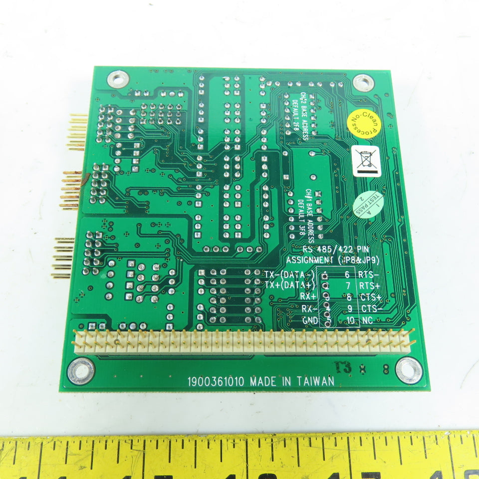 Advantech PCM-3610 PC/104 Isolated 2-Port RS-232/422/485 Module B1