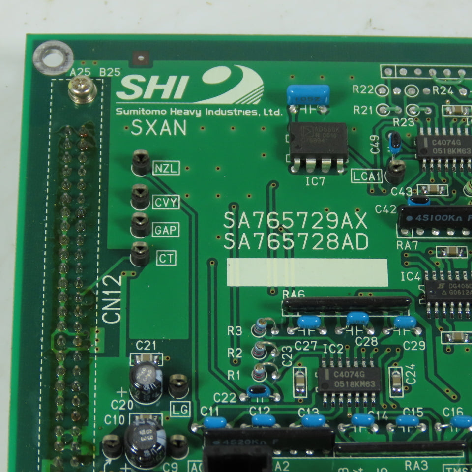 Sumitomo Heavy Industries SA765728AD SA765729AX SXAN Circuit Board